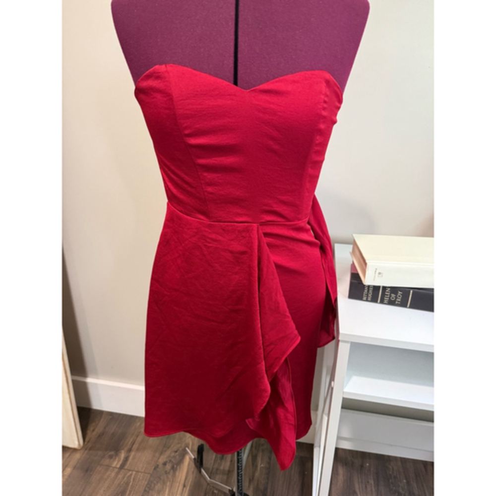 New Express Red Party Holiday Dress 2